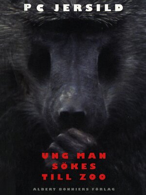 cover image of Ung man sökes till zoo